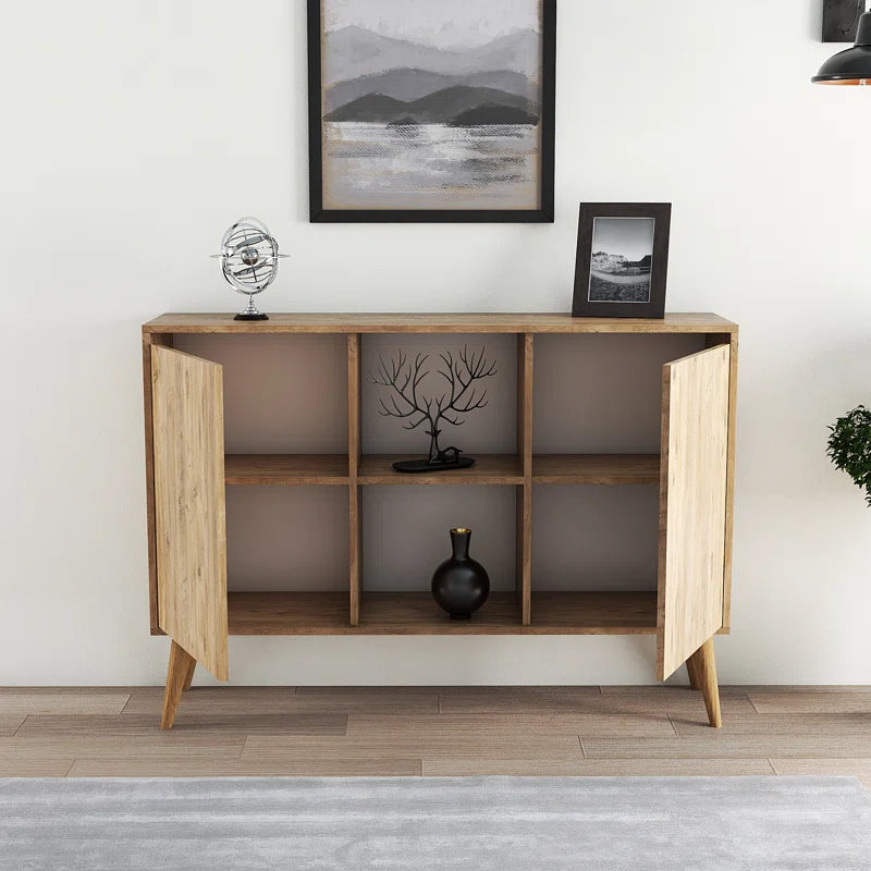 Cinderella Mid Century Modern Console Table 55"