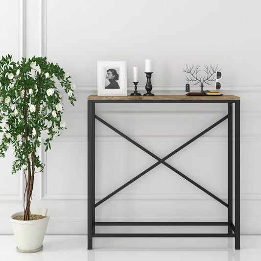 Daredo Industrial Console Table 39.5"