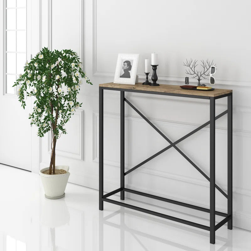 Daredo Industrial Console Table 39.5"