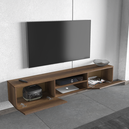 Waco Baroc Floating TV Stand Up to 80" TVs