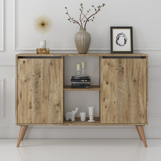 Cinderella Mid Century Modern Console Table 55"