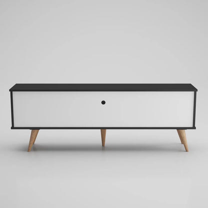 Latte Modern Fluted TV Stand Up to 80"