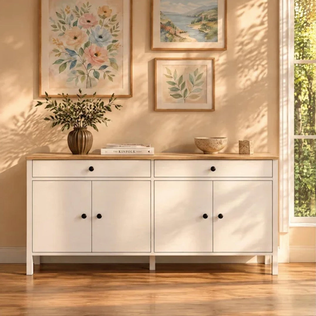 Alys 71" Wide Modern Sideboard