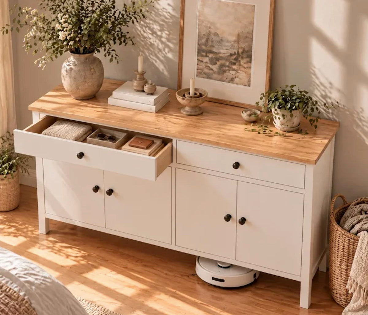 Alys 71" Wide Modern Sideboard