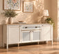 Tilio 80" Extra Wide Sideboard (4-Door and 1 Drawers )