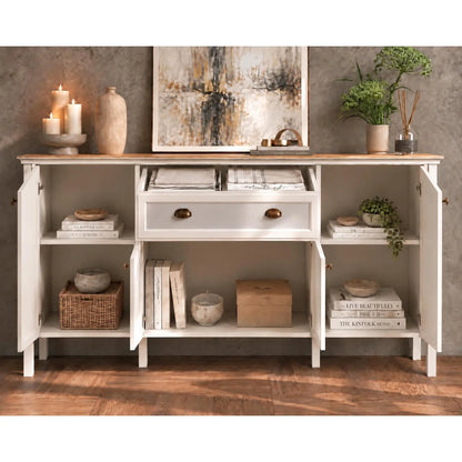 Tilio 80" Extra Wide Sideboard (4-Door and 1 Drawers )
