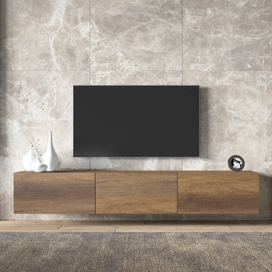 Colima Baroc Floating TV Stand Up to 80" TVs