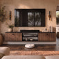 Waco Zebra Floating TV Stand Up to 80" TVs